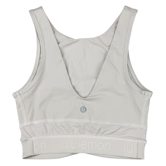 LULULEMON Final Mile Crop Tank Size 0 Dune - Picture 4 of 5